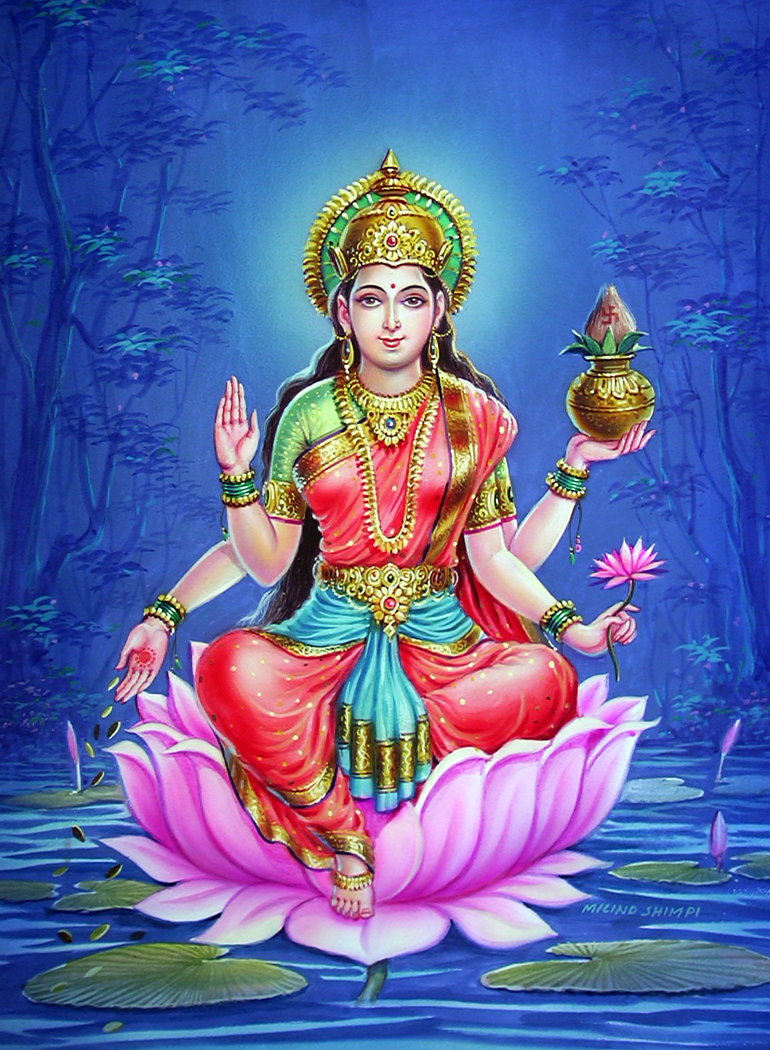 Lakshmi at Night